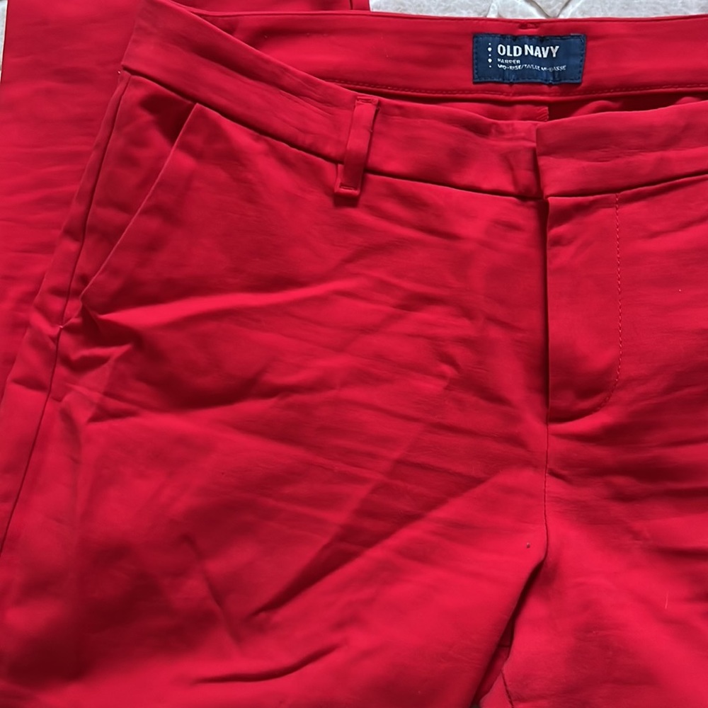 Old Navy Harper Mid Rise Pants Size 8 - Picture 3 of 12